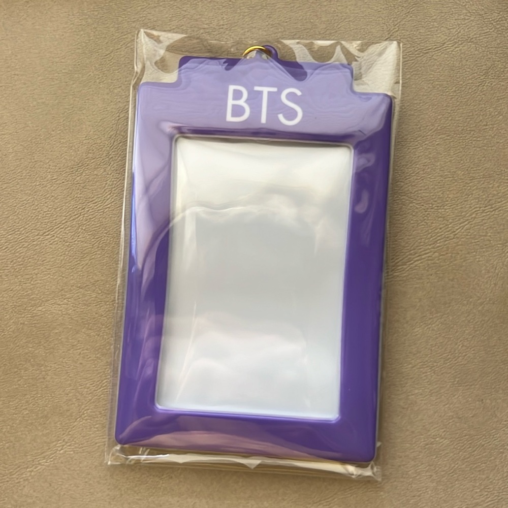 Brand New BTS D’icon Photocard Holder Keychain
